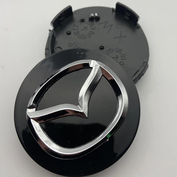 Колпачок на диски Mazda 56 мм 57 мм черные 167CAP мазда заглушка