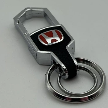 Брелок для ключей с карабином карабин металлический хонда Honda