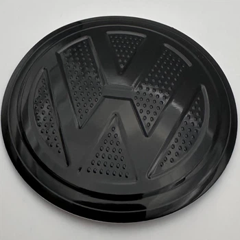 Наклейка для колпачков с логотипом VW Volkswagen Фольксваген 56 мм металл черная