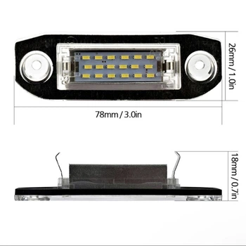 LED-підсвітка номера для Volvo S40 S60 S80 XC70 XC60 S60 C70 V50 XC70 V70 вольво 1 штука