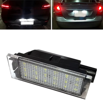 Подсветка номера Renault Megane Clio Master рено меган Trafic Laguna Kadjar Koleos Kango Opel Movano Led опель 1 штука