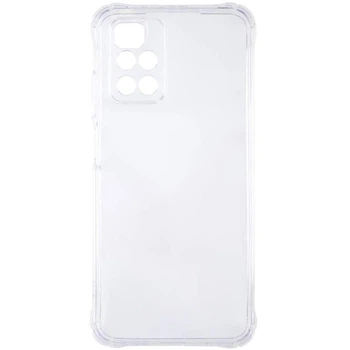 TPU чохол GETMAN Ease logo посилені кути Full Camera для Xiaomi Redmi 10 Безбарвний (прозорий)