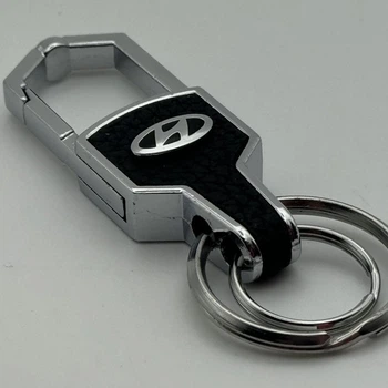 Брелок для ключів із карабіном карабін металевий хюндай Hyundai Motor