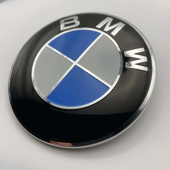 Значок BMW 82 мм Эмблема БМВ на капот и багажник 51148132375 82 мм