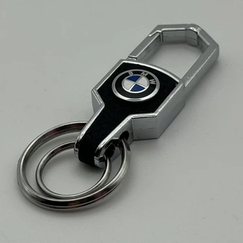 Брелок для ключів із карабіном карабін металевий БМВ BMW