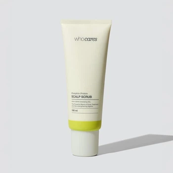Кислотный скраб-пилинг для всех типов кожи головы Whocares Pumpkin Protein Scalp Scrub 180 ml