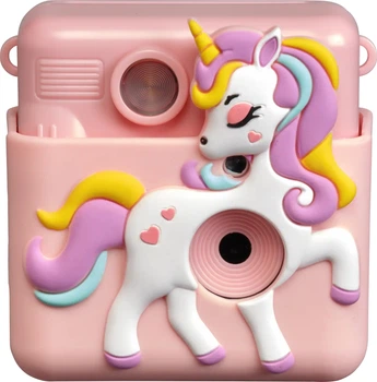 Дитячий фотоапарат Denver KPC-1363 з принтером Rose (KPC-1363RO)