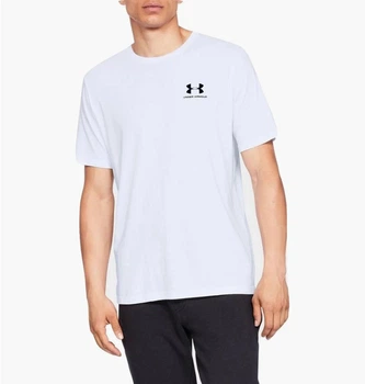 Футболка мужская Under Armour Sportstyle Left Chest SM Білий 1326799-100