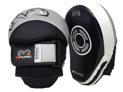 Лапи RIVAL Fitness Plus Punch Mitts один розмір чорний/сріблястий (5976)