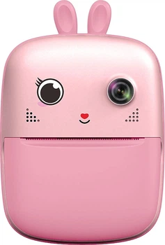 Термопринтер Hurtel Mini Thermal Printer for Kids with Camera and Camcorder HURC10R Pink (5907769364419)