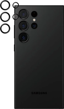 Szkło hartowane Panzer Glass Hoops Camera Lens Protector do Samsung Galaxy S24 Ultra Black (5711724012099)