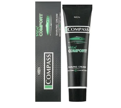 Крем для бритья Compass black vital comfort 65 мл
