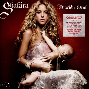 Shakira - Fijación Oral Vol. 1 (Ювілейне видання до 20-річчя, Непрозорий, Червоний, Альбом, Перевидання, Спеціальне видання)