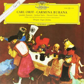 Carl Orff & Gundula Janowitz & Gerhard Stolze & Dietrich Fischer-Dieskau & Chor der Deutschen Oper Berlin & Orchester Der Deutschen Oper Berlin & Eugen Jochum - Carmina Burana (Раскладная обложка, 180 грамм, Лимитированое, Переиздание)