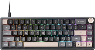 Клавіатура дротова RK ROYAL KLUDGE R65 RGB Chartreuse Switch Phantom (RK-R65-PHNTM-CHTSW-US)