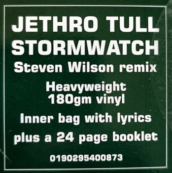 Jethro Tull - Stormwatch (Альбом, Переиздание)