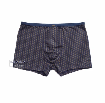 Темно-синие мужские трусы шорты с узкой резинкой Colour style TASO 5795 3XL