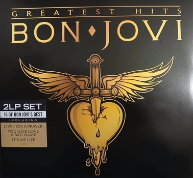 Bon Jovi - Greatest Hits (2 пластинки, Раскладная обложка, Сборник, Переиздание)