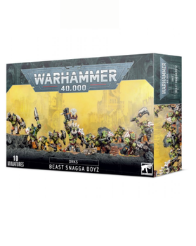 Набор миниатюр WARHAMMER 40000: ORKS - BEAST SNAGGA BOYZ
