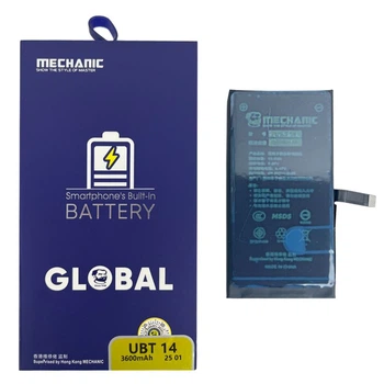 Аккумулятор Mechanic для iPhone 14, Li-Polymer, 3590mAh, збільшена ємність, без помилки, Diagnosable