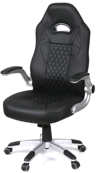 Кресло геймерское АКЛАС Погин Tilt (PU Black)