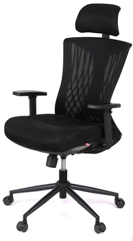 Кресло АКЛАС Тауер BL R-SR SP-7800BK (Mesh 03 Black)