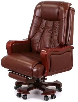 Крісло АКЛАС Трістрам EX RL (Шкіра Lux LC-I Brown/PU Brown)