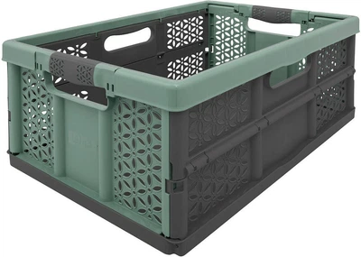 Skrzynka do przechowywania 5five Simply Smart Case składana plastikowa 32 l Zielona (5902973448894)