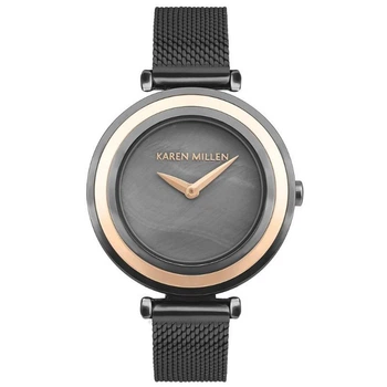 Жіночий Фешн Наручний Годинник KAREN MILLEN KM193RGMB