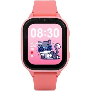 Дитячі годинники Kids Sun Ultra 4G Pink Фешн Розумні годинники Багатофункціональний Спортивний GARETT Кварцовий Чорний Циферблат