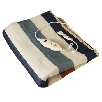 Электропростынь электрическая простыня с подогревом Electric Blanket 170х150см полоска (304004)
