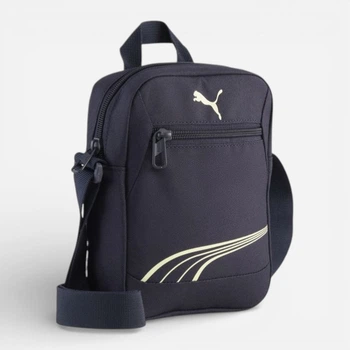 Спортивная сумка планшет через плечо Puma Fundamental 09180335 New Navy-Apple Spritz (4069162002617)