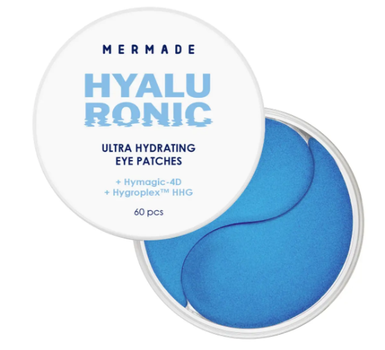 Гидрогелевые увлажняющие патчи под глаза Mermade 4D Hyaluronic Acid & Anti-thirst Technology 60 шт