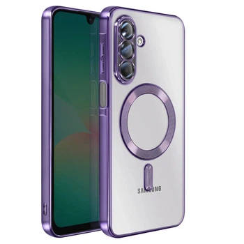 Чохол Fiji Chrome для Samsung Galaxy A17 (A175/A176) з MagSafe та захистом камер Purple