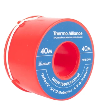 ФУМ-нить 40 м (тефлоновая) Thermo Alliance для резьбы