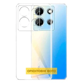 Чехол (накладка) Infinix Note 50 Pro Plus, Virgin Silicone, Прозрачный - 640388