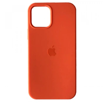 Чохол (накладка) Apple iPhone 12 / iPhone 12 Pro, Original Soft Case, Kumquat, Помаранчевий - 355552