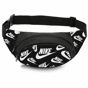 Сумка-бананка детская с принтом Nike 32×13 см поясная сумка или сумка через плечо девочке/мальчику (0994)