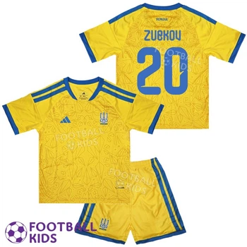 Футбольна форма дитяча ZUBKOV 20 збірної України Ukraine FIFA World Cup 2026 145-155 см (set4727-136661-4)
