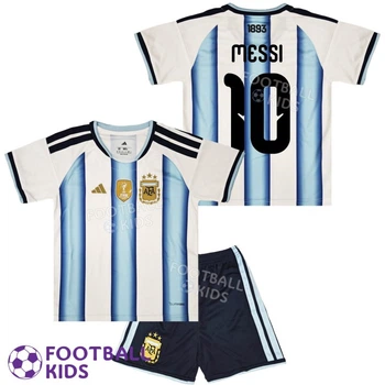 Футбольная форма для детей MESSI 10 сборной Аргентины 2026 Home Argentina FIFA World Cup 145-155 см (set4731-136792-4)