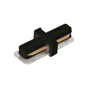З'єднувач шинопровода прямий 220-240V чорний HOROZ ELECTRIC