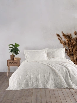 Покривало з наволочками Maribor Natural Creations 240 х 260 см. Cream