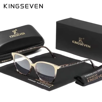 Очки компьютерные Blue Blocker для женщин и мужчин KINGSEVEN 81325 Leopard