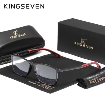 Очки компьютерные Blue Blocker для мужчин и женщин KINGSEVEN 81306 Red Black