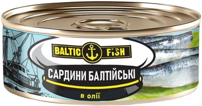 Сардини Baltic Fish в олії 230 г