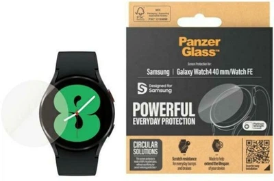 Захисне скло Panzer Glass для Samsung Galaxy Watch 4 Transparent (3728)