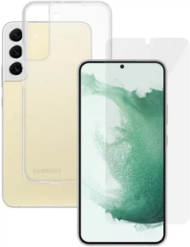 Комплект панель + скло Panzer Glass SAFE 2-in-1 Bundle для Samsung Galaxy S22 Plus 50 шт. Transparent (BULKSAFE95543)
