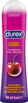 Интимный гель-смазка Durex Play Cherry со вкусом и ароматом вишни (лубрикант) 50 мл (4820108005099)