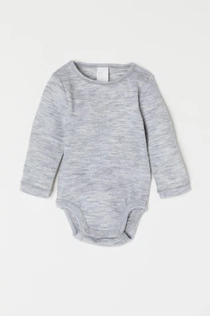 Боді H&M сірий меланж LKRSK322 74