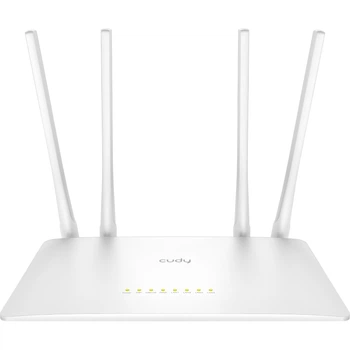 Маршрутизатор Cudy WR300S Wi-Fi 802.11b/g/n 300Mbps 2.4GHz з 5×10/100Mbps і 4×5dBi антенами IPv6